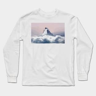 Matterhorn Vector Painting Long Sleeve T-Shirt